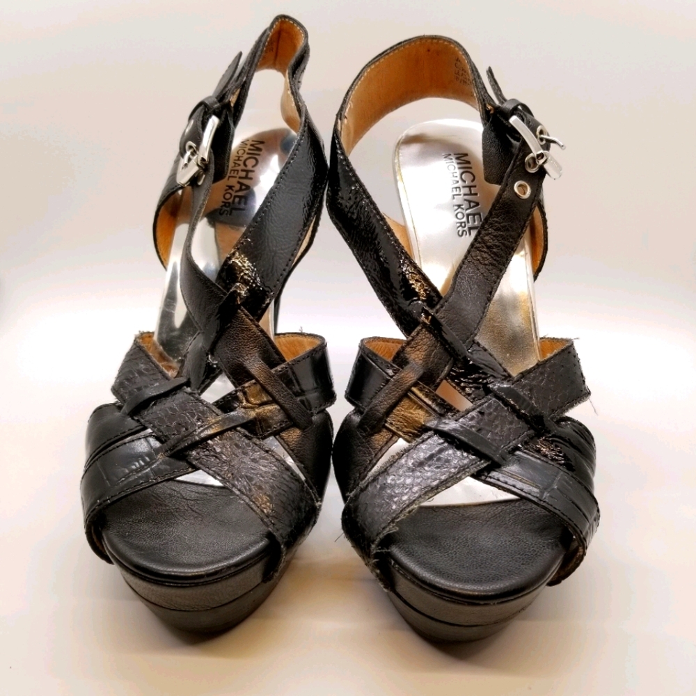 Michael Kors Strappy Open Toed Heels